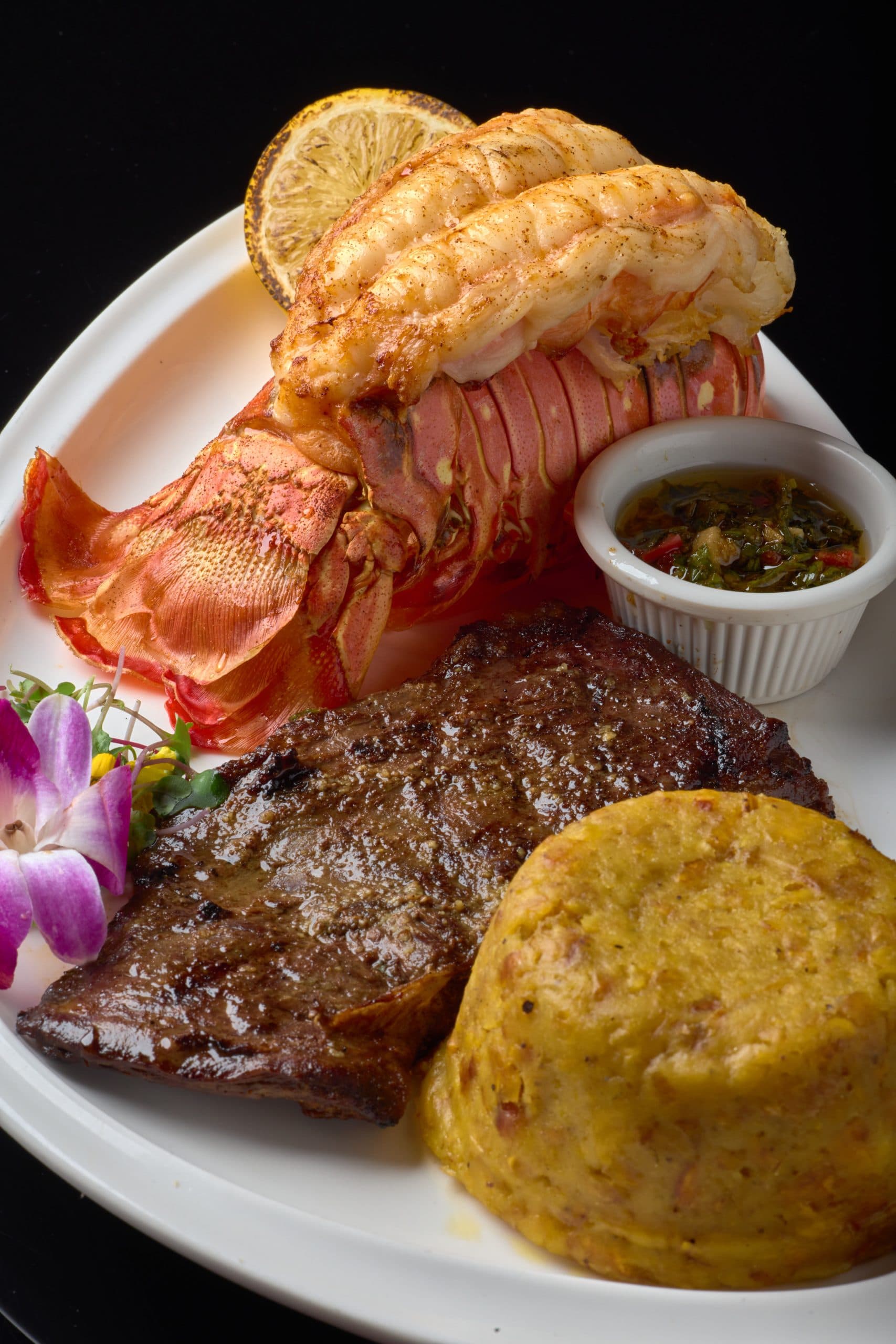 Surf & Turf with Mofongo