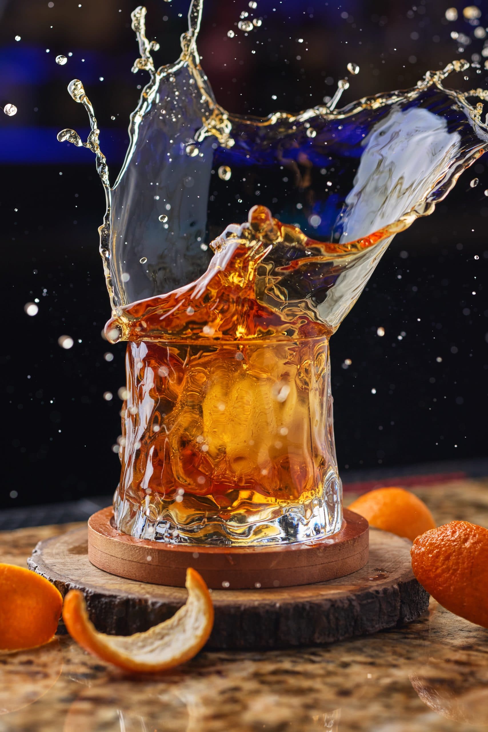 Tropical Old Fashioned Cocktail